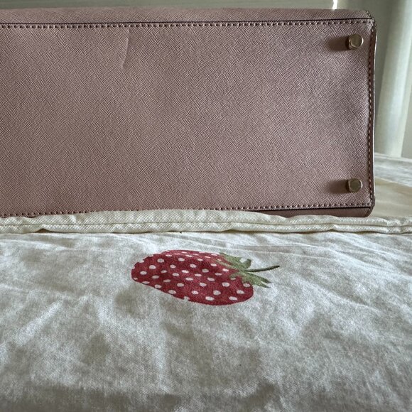 Kate Spade Medium Colour Blocked Pink and Black Satchel - Picture 9 of 14